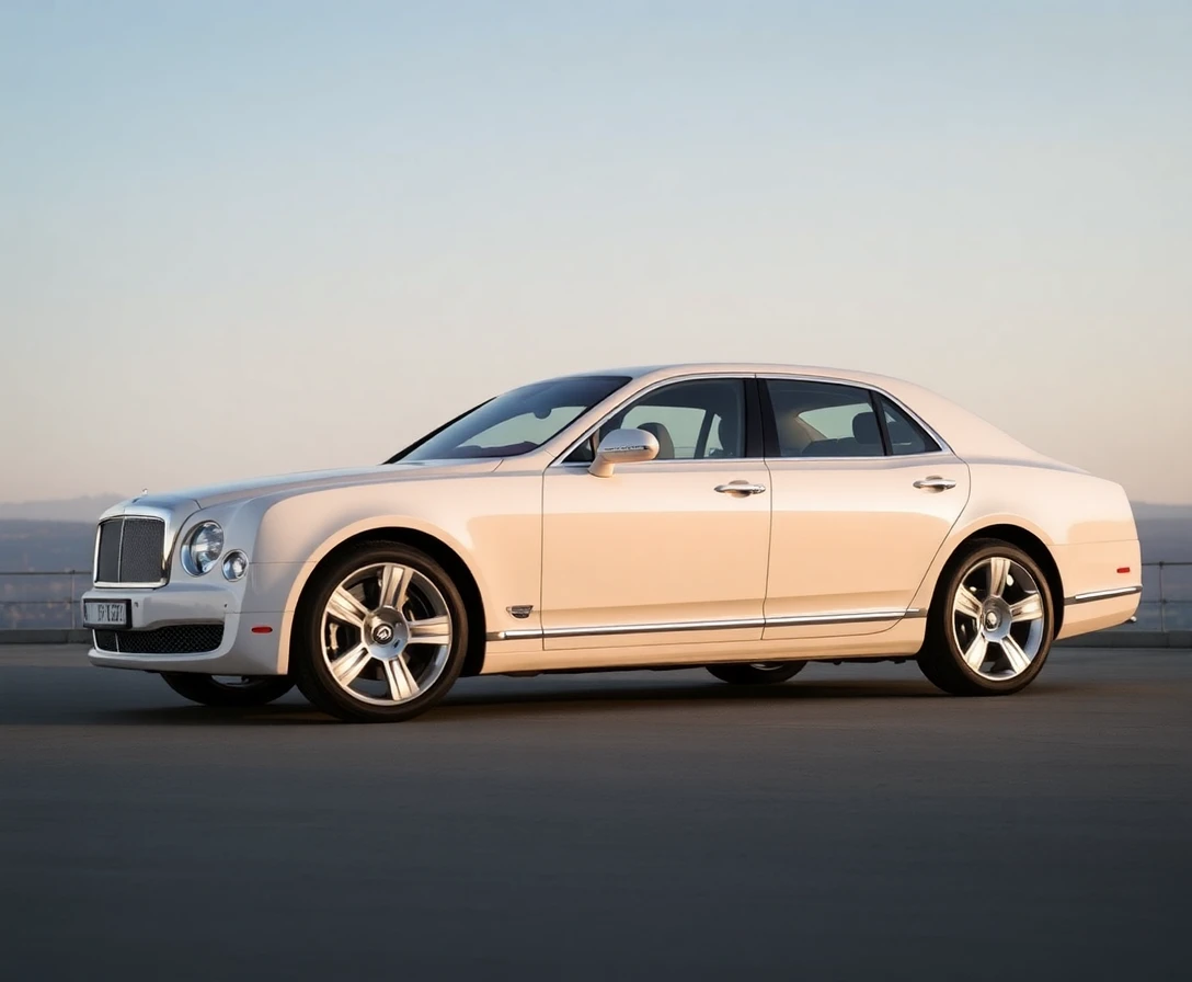 Bentley Mulsanne, vue arrière